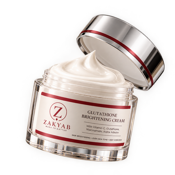 Zakyab Glutathione Whitening Cream – Brightening Face Cream (50g)