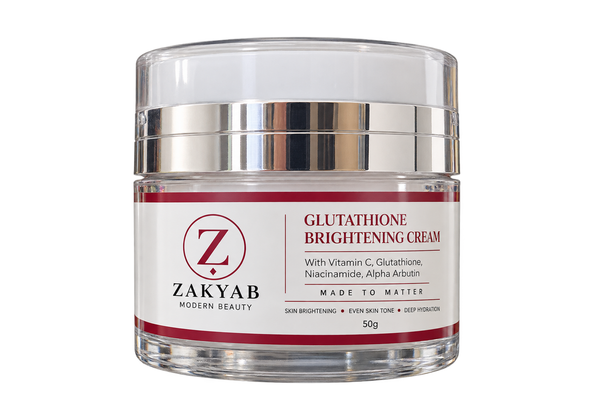 Zakyab Glutathione Whitening Cream 50g - Brightening Face Cream