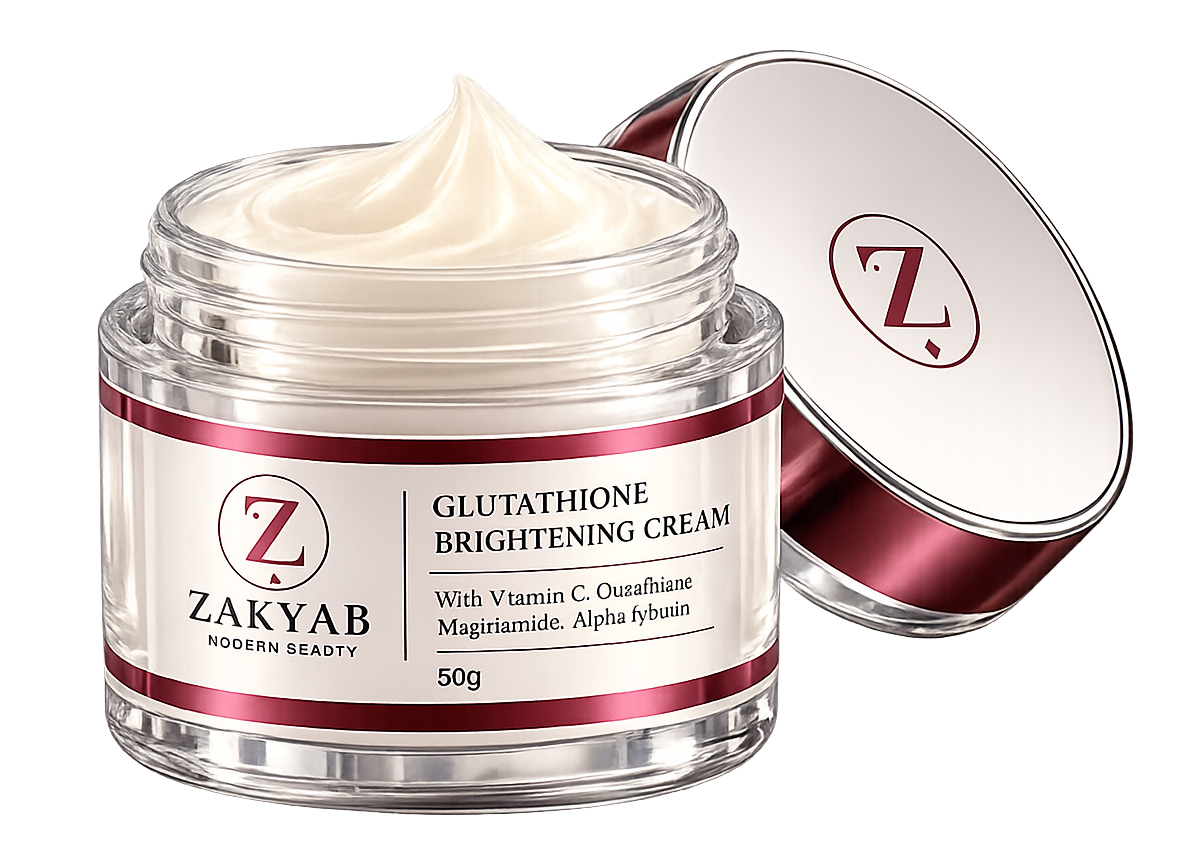 Zakyab Glutathione Whitening Cream – Brightening Face Cream (50g)